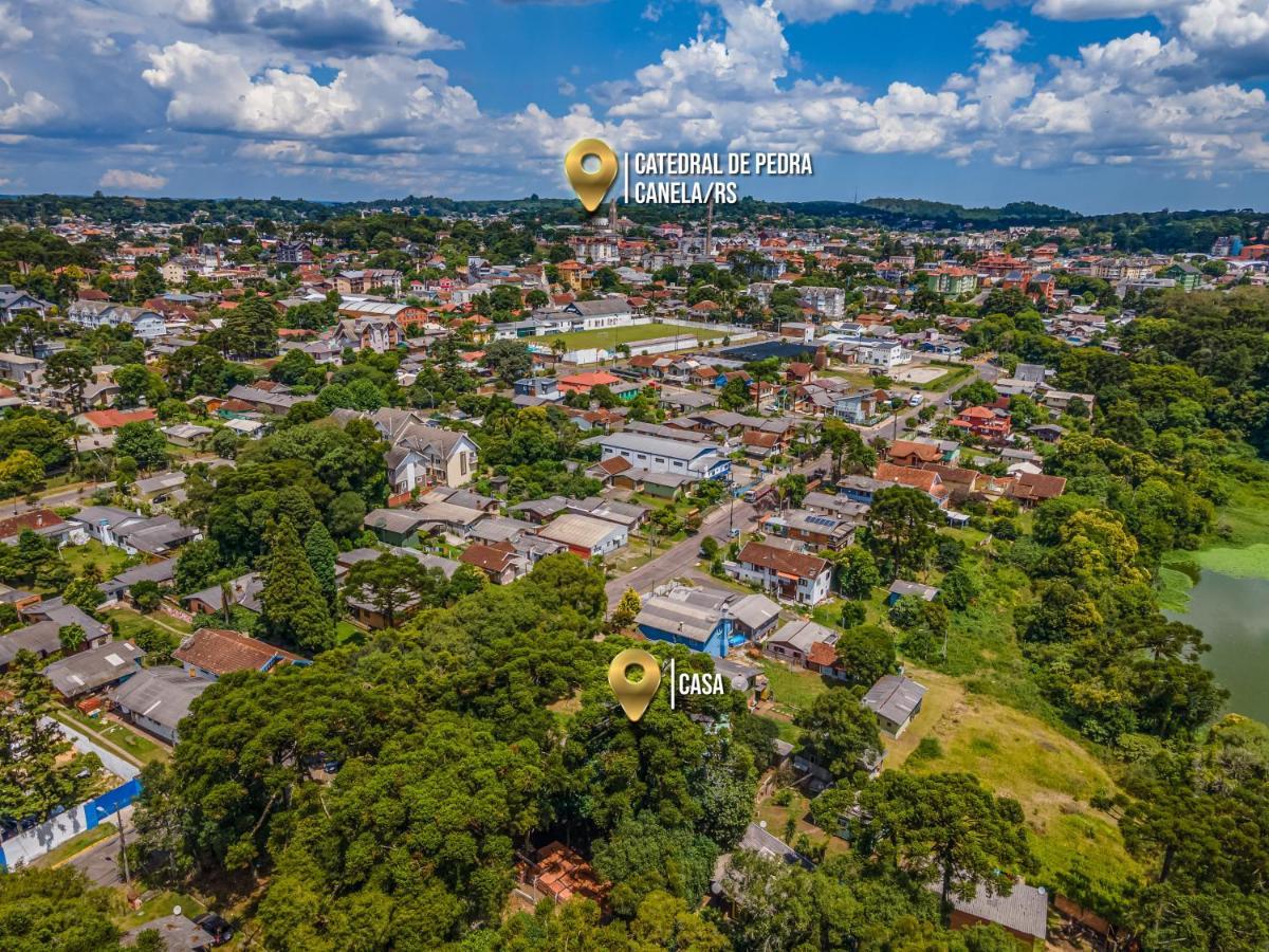 Вілла Minha Casa Em Canela 1 Екстер'єр фото